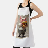ピギー食べのバーガーエプロン エプロン (インサイチュ)