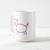 ピギー コーヒーマグカップ (正面左)