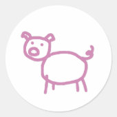 ピギー ラウンドシール (正面)