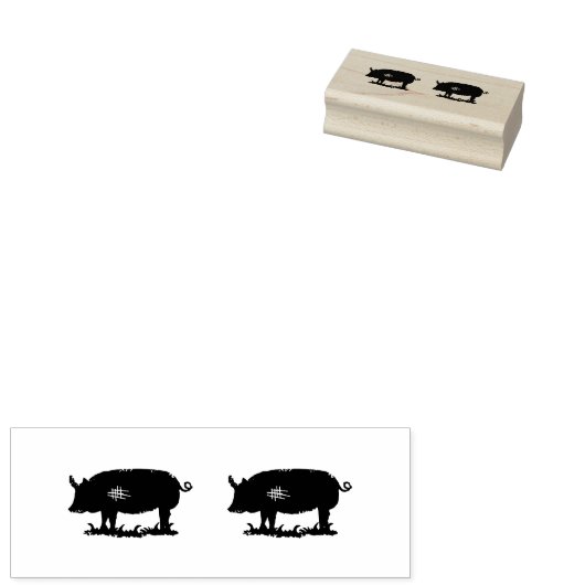 ピギー ラバースタンプ (押印)