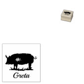 ピギー – Greta ラバースタンプ (押印)