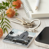 ピクウィック映画館パークリッジウォーターカラーアート キーホルダー (正面右)