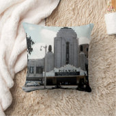 ピクウィック映画館パークリッジウォーターカラーアート クッション (ブランケット)