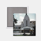 ピクウィック映画館パークリッジウォーターカラーアート マグネット (正面/裏面)