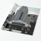 ピクウィック映画館パークリッジウォーターカラーアート ラッピングペーパー (アンロールド)