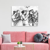 ピクウィック氏に会えて楽しかった キャンバスプリント (インサイチュ (リビング))