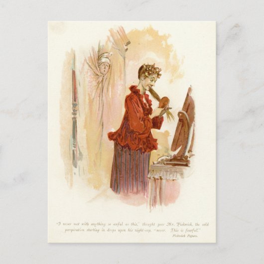 ピクウィック紙のピクウィック氏 ポストカード (正面)