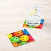 ピクカラフルル スクエアペーパーコースター (インサイチュ)