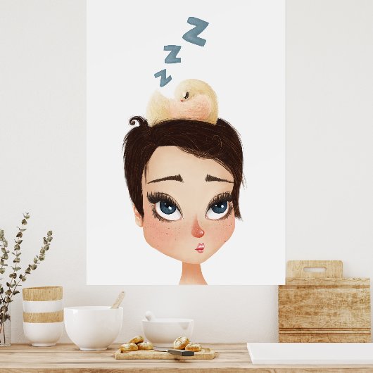 ピクシーでバーディーを眠らせる ポスター (キッチン)