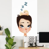 ピクシーでバーディーを眠らせる ポスター (ホームオフィス)