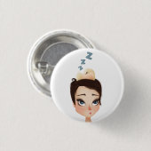 ピクシーでバーディーを眠らせる 缶バッジ (正面&裏面)