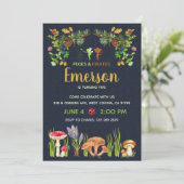 ピクシーズ·アンド·パイレーツ·フェアリー·ガーデン誕生パーティー 招待状 (スタンド正面)