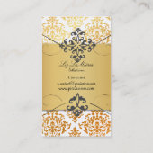 ピクシーディザインズジョセフィーンダマスク/DIY背景色 名刺 (裏面)