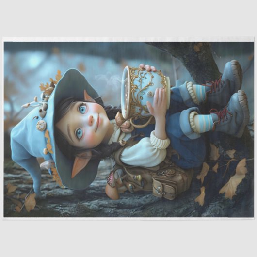 ピクシーブルーハットパステルズティッシュペーパー 薄葉紙 (正面)