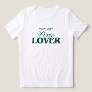 ピクシーヘアカット愛好家のカスタムグラフィックTシャツ トライブレンドTシャツ