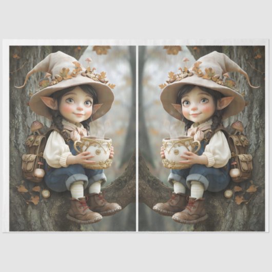 ピクシーベージュハットティッシュペーパー 薄葉紙 (正面)