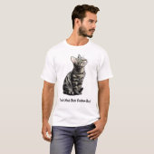 ピクシーボブ 猫 オリジナルテキスト作成 Tシャツ (正面フル)