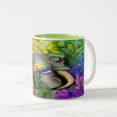 ピクシーレインボーツートーンコーヒーマグ ツートーンマグカップ (正面右)