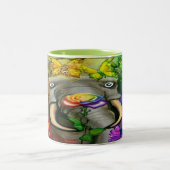 ピクシーレインボーツートーンコーヒーマグ ツートーンマグカップ (中央)