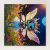 ピクシーロボットバレリーナ踊りインザワイルドフラワーズ ジグソーパズル (横)