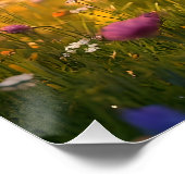 ピクシーロボットバレリーナ踊りインザワイルドフラワーズ ポスター (コーナー)