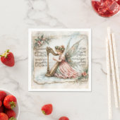 ピクシー遊・フェアリーのハープ スタンダードカクテルナプキン (インサイチュ)