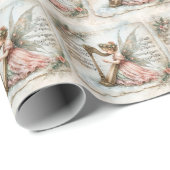 ピクシー遊・フェアリーのハープ ラッピングペーパー (ロールコーナー)