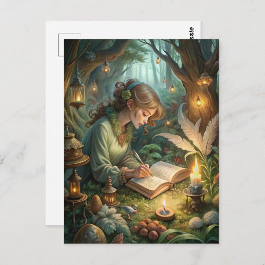 ピクシー・ガール書ズ ポストカード (正面/裏面)