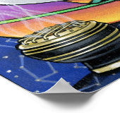 ピクシー・スターダスト天のヒッピー妖精のポスター ポスター (角)