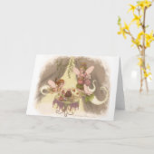 ピクシー ティーパーティー カード (黄色い花)