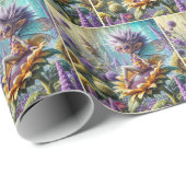 ピクシー・フェアリーひまわりの花 ラッピングペーパー (ロールコーナー)