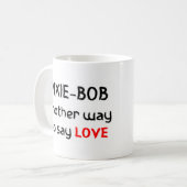 ピクシー・ボブ・ラブ・コーヒー・マグ コーヒーマグカップ (正面左)