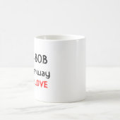 ピクシー・ボブ・ラブ・コーヒー・マグ コーヒーマグカップ (中央)
