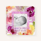 ピクスデジンズウォーターカラーバラベビー1年目 ノートブック (正面)