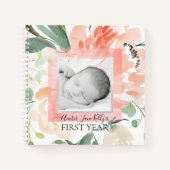 ピクスデジンズウォーターカラーミッドサマーベビー1年目 ノートブック (正面)