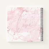 ピクスデジンズ赤面マーブルベビーファースト ノートブック (裏面)