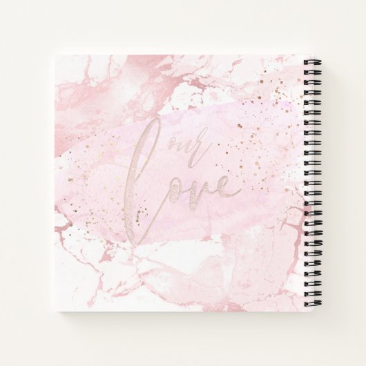 ピクスデジンズ赤面マーブルベビーファースト ノートブック (裏面)