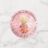 ピクスデジンフェイクズフォイル+アロハパイナップル コンフェッティ (スモール正面)