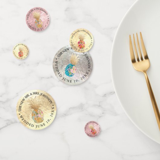 ピクスデジンフェイクズフォイル+アロハパイナップル コンフェッティ (グループ)