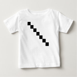 ピクセミニマルルソードTシャツ ベビーTシャツ