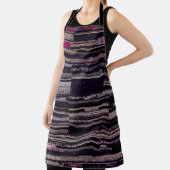 ピクセルが壊れたテレビ画面がきらめいた。抽象芸術フー エプロン (インサイチュ)