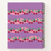 ピクセルさくらんぼ ノートブック (裏面)