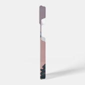 ピクセルされたufo iPhoneケース (左側面)