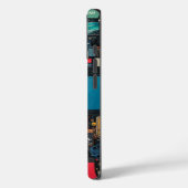 ピクセルの干渉ユニークArt Phoneケース Case-Mate iPhoneケース (裏面 / 左)