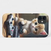 ピクセルの手:ゲーマーの子猫のアクション" Case-Mate iPhoneケース (裏面(横))
