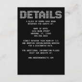 ピクセルの詳細結婚数 エンクロージャーカード (正面)