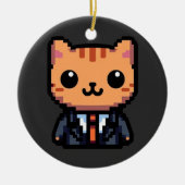 ピクセルの選択範囲 セラミックオーナメント (正面)