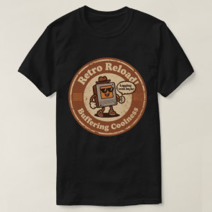 ピクセルアートのコンピューターキャラクター「スタイルのあるラグ!」 Tシャツ