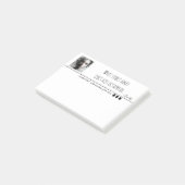 ピクセルアートの白黒ポートレート ポストイット (アングル)