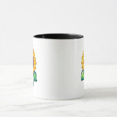 ピクセルアートサンフラワー マグカップ (中央)